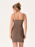 Uska mini haljina - kafa - SINSAY - small2