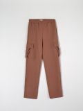 Spodnie cargo - beżowy - SINSAY - small5