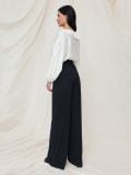 Spodnie wide leg - czarny - SINSAY - small3
