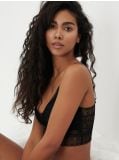 Σουτιέν bralette με δαντέλα - μαυρο - SINSAY - small3