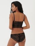 Σουτιέν bralette με δαντέλα - μαυρο - SINSAY - small2
