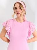 Mini φόρεμα - ροζ - SINSAY - small5