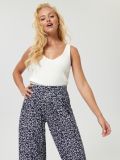 Spodnie w kwiaty - wielobarwny - SINSAY - small2