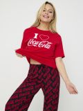 Piżama dwuczęściowa Coca Cola - czerwony - SINSAY - small4