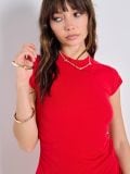 Rochie mini - roșu - SINSAY - small4
