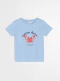 T-särk, 3 tk - helesinine - SINSAY - small3