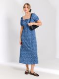 Kvetinové midišaty - viacfarebná - SINSAY - small4