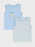 Set de 2 tricouri - light blue - SINSAY - small1