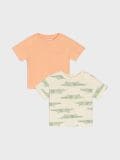 Majica - 2 komada - krem - SINSAY - small1