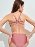 Two piece swimsuit - dusty rose - SINSAY - small3
