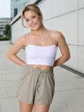 Sweatshorts - Beige - SINSAY - small1