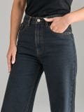 Kavbojke wide leg - dark grey jeans - SINSAY - small4