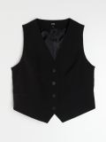 Prsluk za odelo - crno - SINSAY - small5