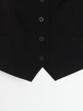 Prsluk za odelo - crno - SINSAY - small10