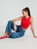 Traperice cargo wide leg - mornarsko plava - SINSAY - small3