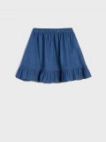 Fustă din denim - albastru - SINSAY - small3