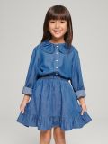 Fustă din denim - albastru - SINSAY - small1