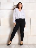 Jeggings PLUS SIZE - μαυρο - SINSAY - small1