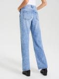 Wide leg farmerke - plava - SINSAY - small4