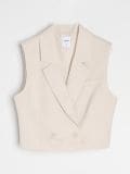 Kostüümi vest - liivakarva - SINSAY - small4