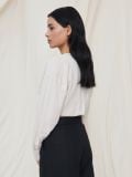Bluza z vrvico - nude - SINSAY - small5