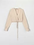 Bluza z vrvico - nude - SINSAY - small7