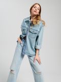 Kurtka jeansowa - niebieski - SINSAY - small2