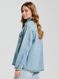 Kurtka jeansowa - niebieski - SINSAY - small5