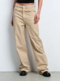 Kavbojke wide leg - bež - SINSAY - small3