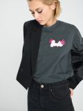 Oversized-lõikega T-särk Barbie - tumehall - SINSAY - small7
