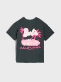 Oversized-lõikega T-särk Barbie - tumehall - SINSAY - small5