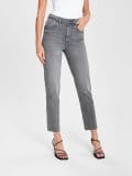 High waist straight-lõikega teksapüksid - hall - SINSAY - small5