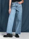 Teksapüksid wide leg - sinine - SINSAY - small5
