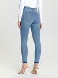 Mid rise skinny farmerke - plavi džins - SINSAY - small4