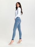 Mid rise skinny farmerke - plavi džins - SINSAY - small5