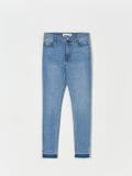 Mid rise skinny farmerke - plavi džins - SINSAY - small2
