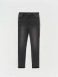 Mid rise skinny farmerke - crno - SINSAY - small2