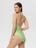 One piece swimsuit - yellow green - SINSAY - small3
