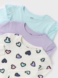 Bluse mit Volantärmeln 3 pack - Mehrfarbig - SINSAY - small11