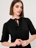 Mini φόρεμα - μαυρο - SINSAY - small4