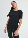 Tricou GYM HARD - negru - SINSAY - small2