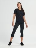 Tricou GYM HARD - negru - SINSAY - small1