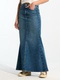 Denim seelik-šortid - sinine - SINSAY - small2