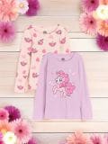 Лонгсліви, 2 шт. My Little Pony - Фіолетовий - SINSAY - small1