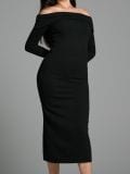 Midi haljina - crno - SINSAY - small4