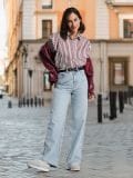Джинси wide leg - синій - SINSAY - small8