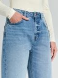 Wide leg farmer - kék - SINSAY - small4