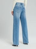 Wide leg farmer - kék - SINSAY - small2