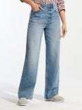 Wide leg farmer - kék - SINSAY - small5