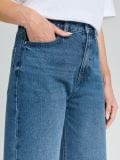 Rifle wide leg - tmavomodrá - SINSAY - small5